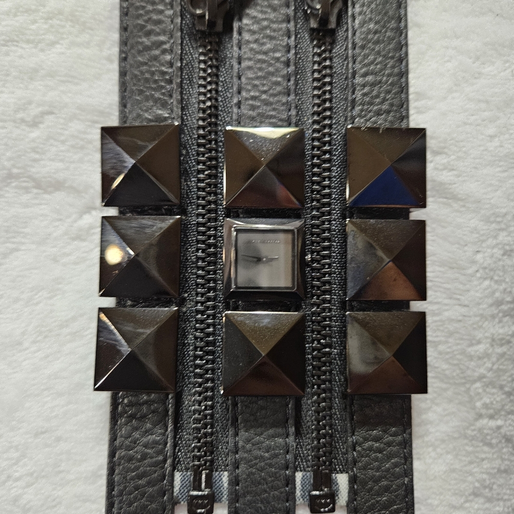 Karl Lagerfeld Black Pyramid Watch